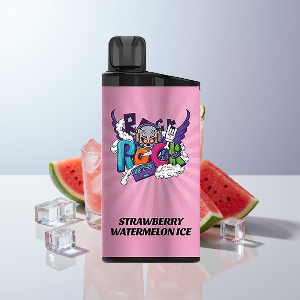 IGET Bar 3500 Puffs Aardbei Watermeloen IJs 1400 mAh Mesh Coil