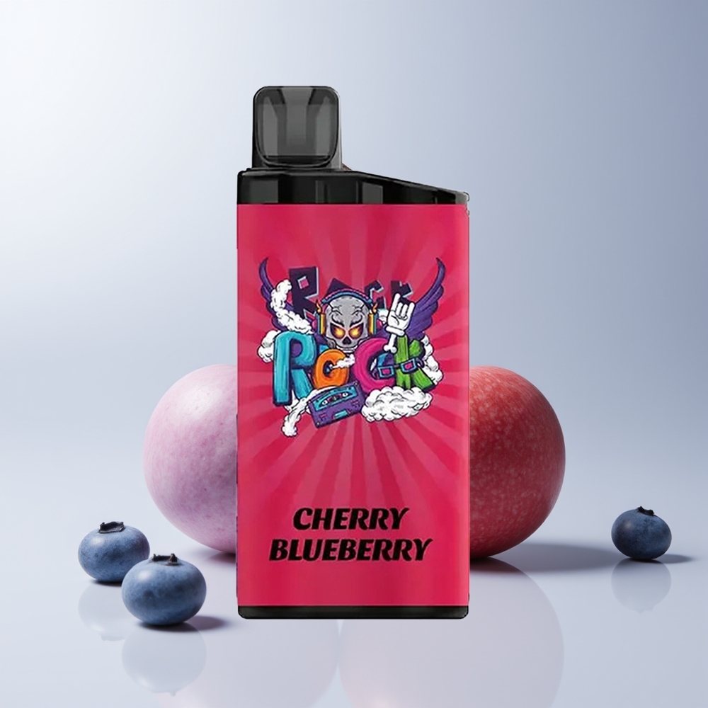 IGET Bar 3500 Puffs Kers Blauwe Bes 1400 mAh Mesh Coil