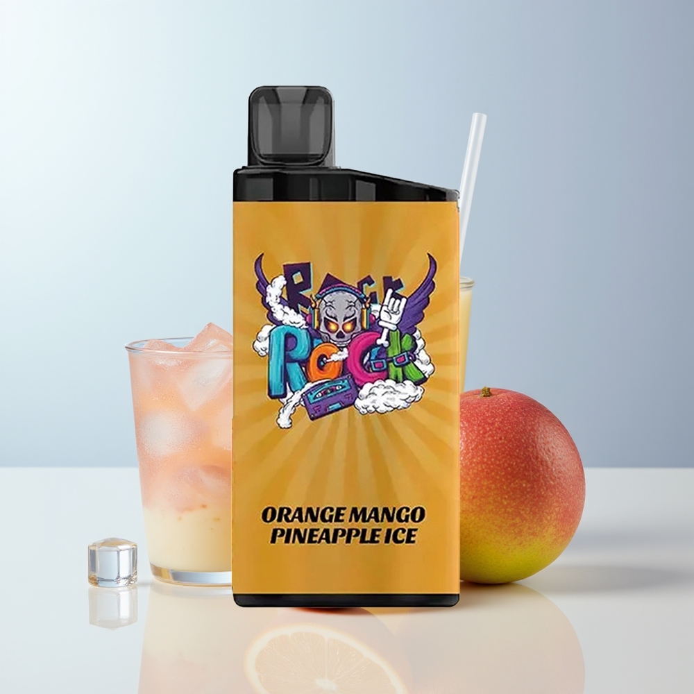IGET Bar 3500 Puffs Oranje Mango Ananas IJskoud met 1400 mAh Accu en 1,2 Ohm Mesh Coil