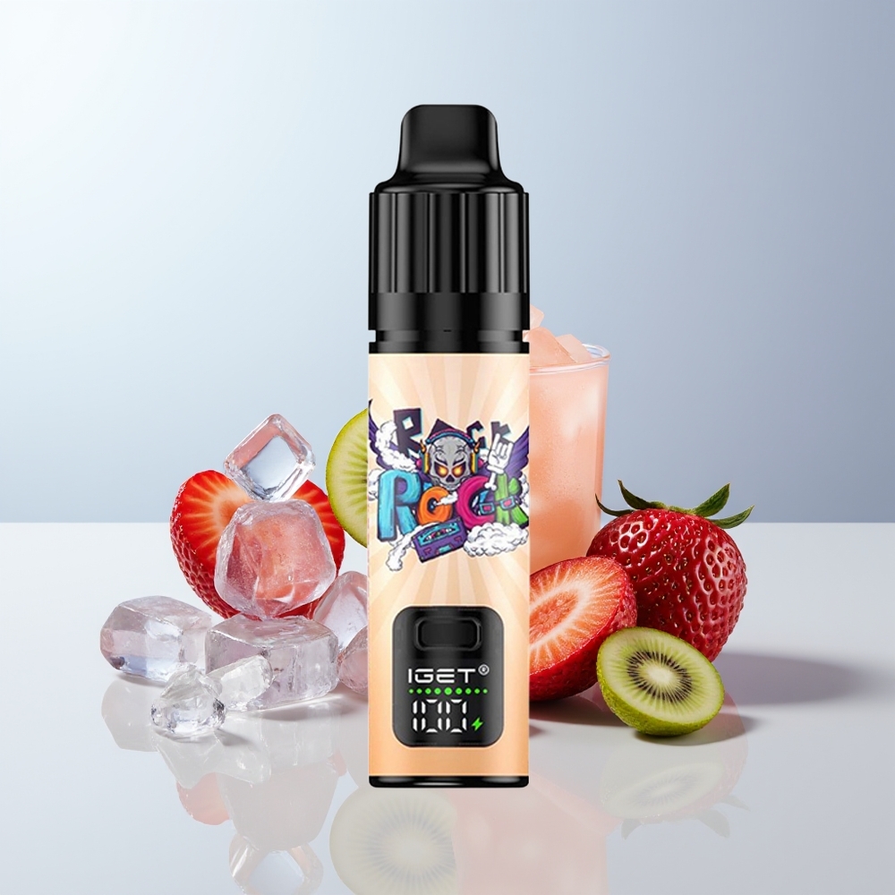 IGET BAR PLUS S3 POD 10000 Puffs Aardbei Kiwi IJs 18ml 5% Nicotine