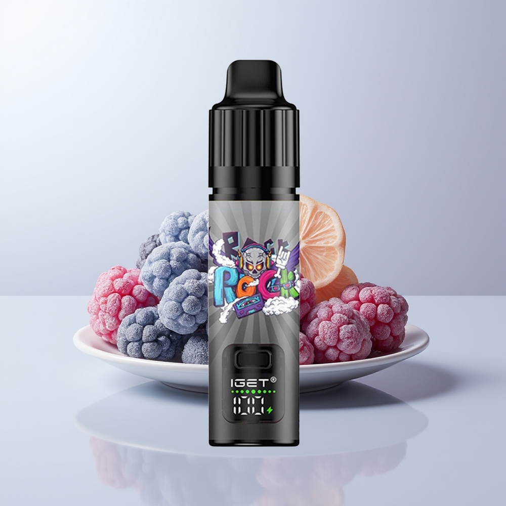 IGET BAR PLUS S3 POD 10000 Puffs Bramen IJs 5% 18ml Wegwerpsigaret