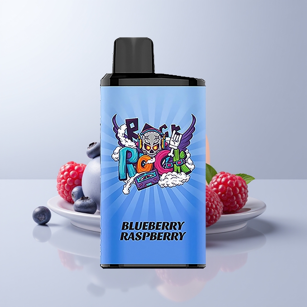 IGET Bar Pro 10000 Puffs Blauwe Bes Framboos 2000 mAh Mesh Coil
