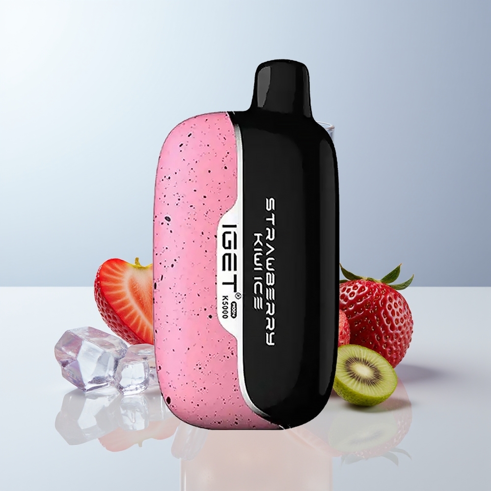 IGET Moon K5000 Puffs Aardbei Kiwi IJs - 5000 Puffs - 81,5 g
