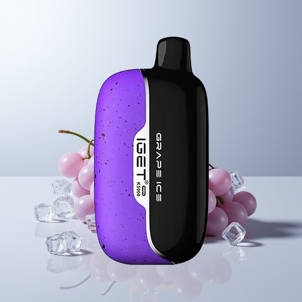 IGET Moon K5000 Puffs Druif IJs PC Mesh