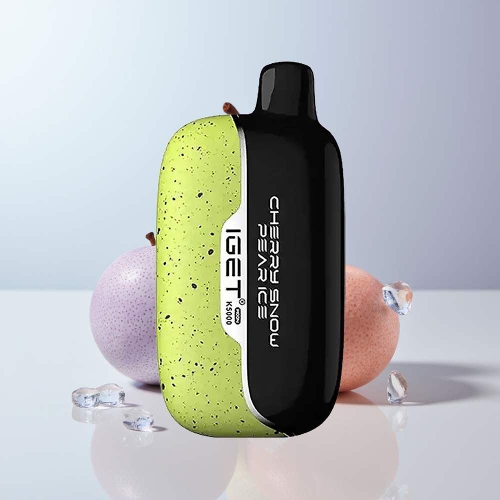 IGET Moon K5000 Puffs Kers Sneeuwpeer IJs PC Mesh Coil