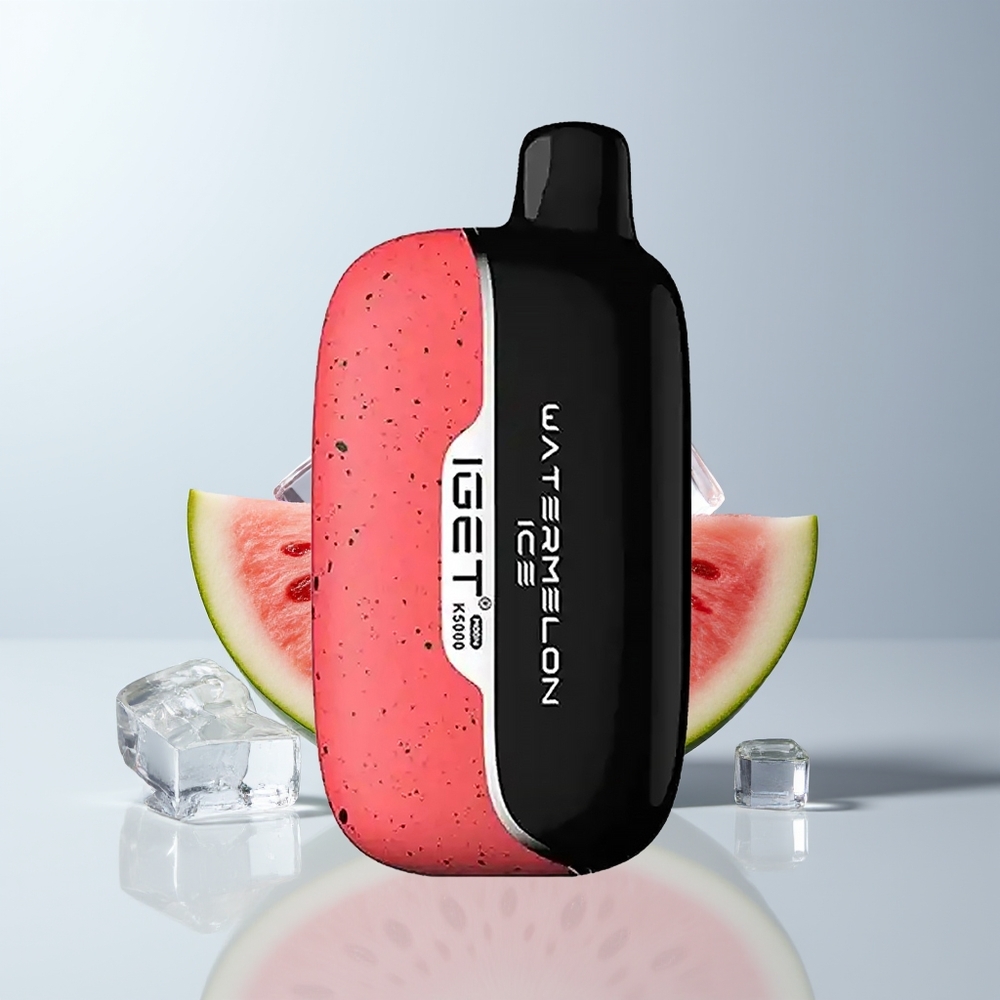 IGET Moon K5000 Puffs Watermeloen IJs 81.5g Mesh Coil