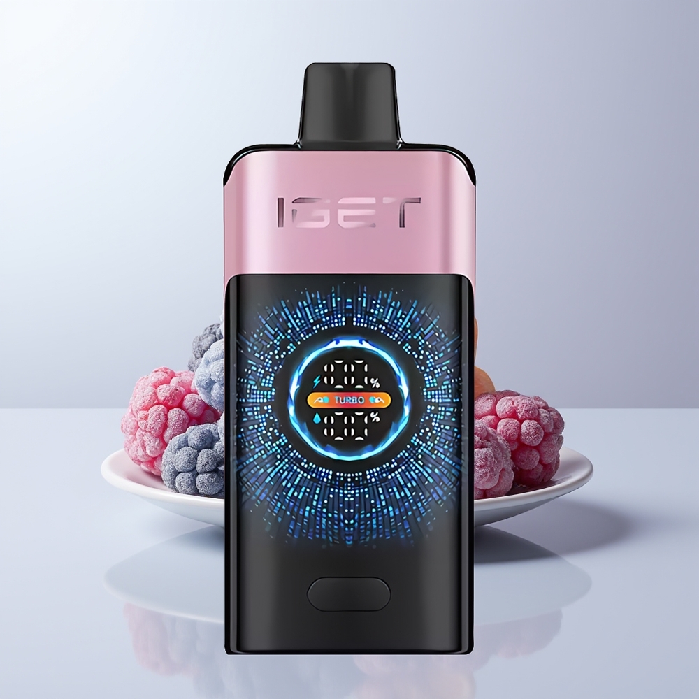 IGET ONE 12000 Puffs Bramen IJs Dual Mesh Scherm