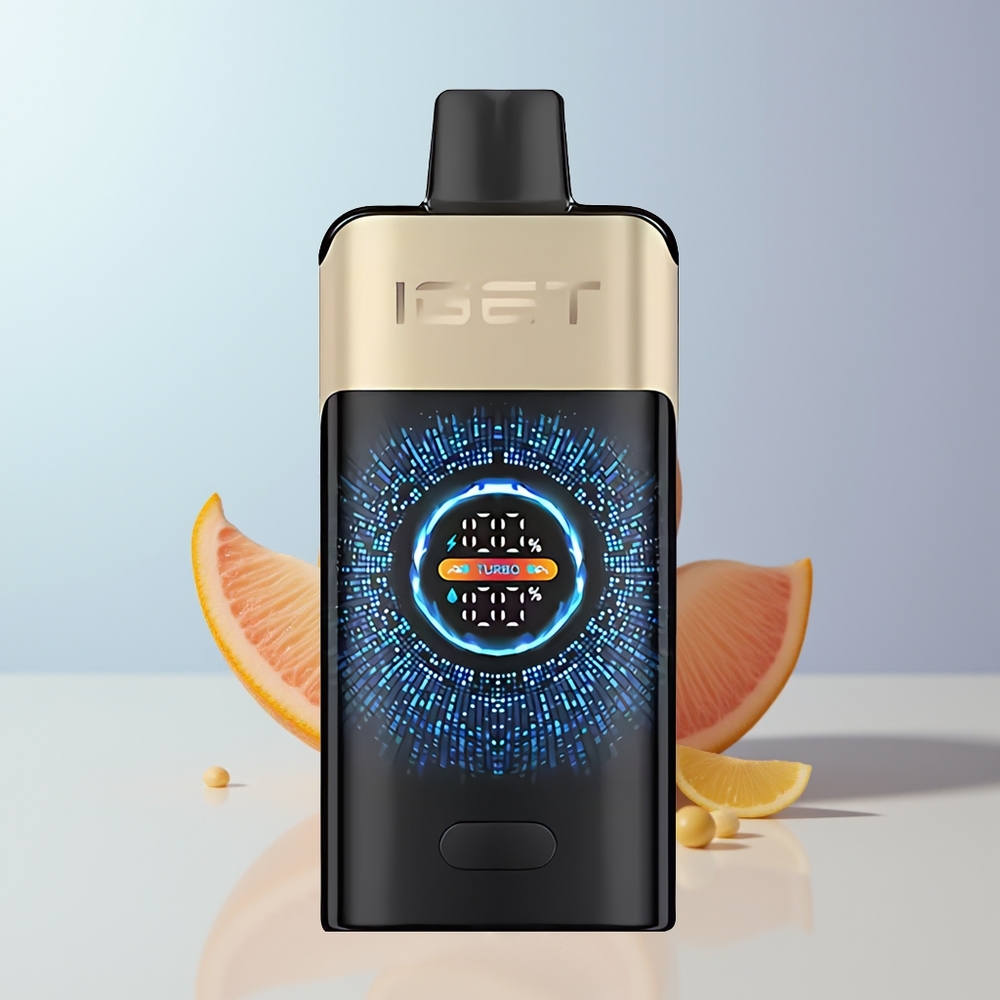 IGET ONE 12000 Puffs Tropische Oranje Monster Grote Gebogen Kleurenscherm 2700 mAh