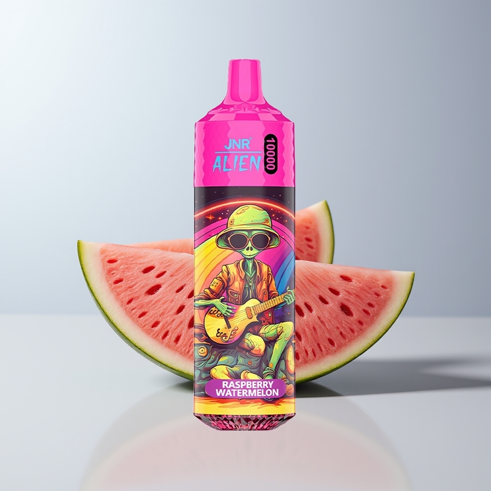 JNR Alien 10000 Puffs Framboos Watermeloen 850mAh RGB