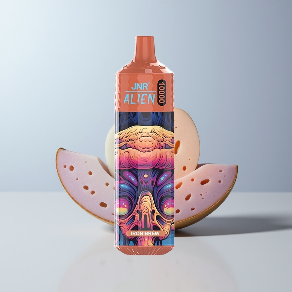 JNR Alien 10000 Puffs IJzeren Brouwsel met LED en Mesh Coil