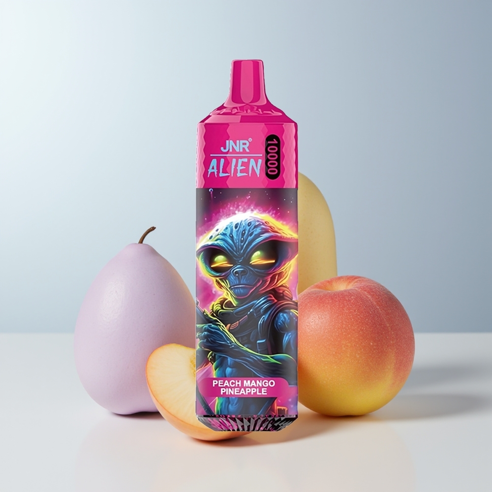 JNR Alien 10000 Puffs Perzik Mango Ananas Mesh Coil Type-C