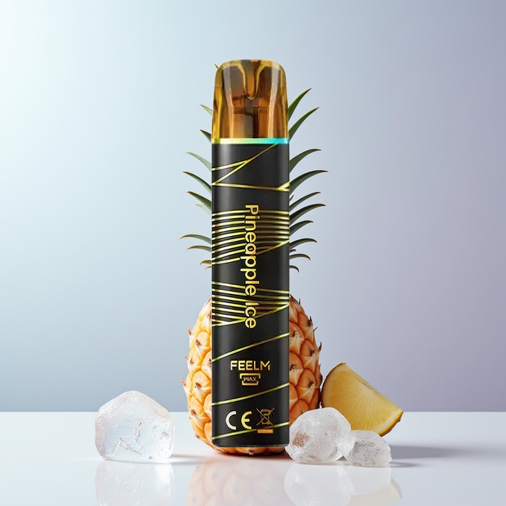 JNR Black&Golden 600+200 Puffs Ananas IJs 550mAh 2ml