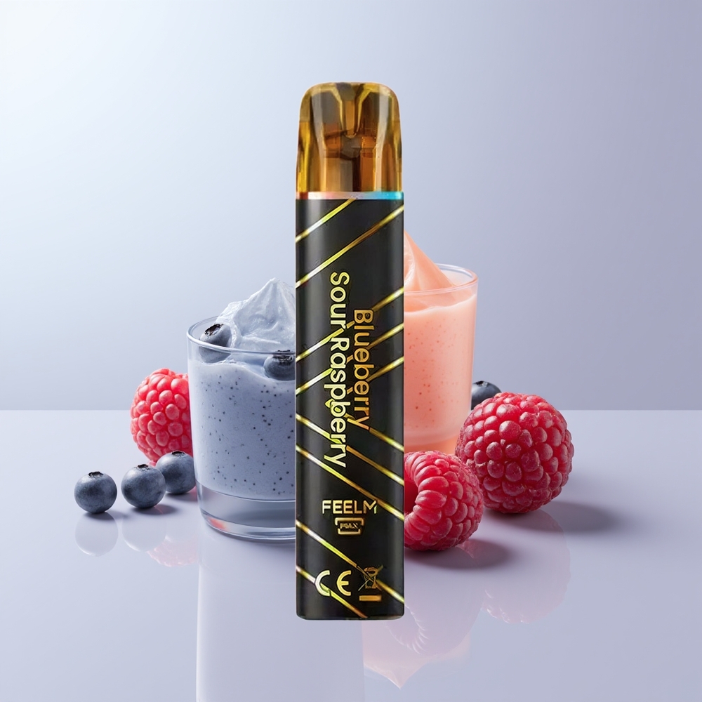JNR Black&Golden 600+200 Puffs Blauwe Bes Zure Framboos 550mAh 2ml