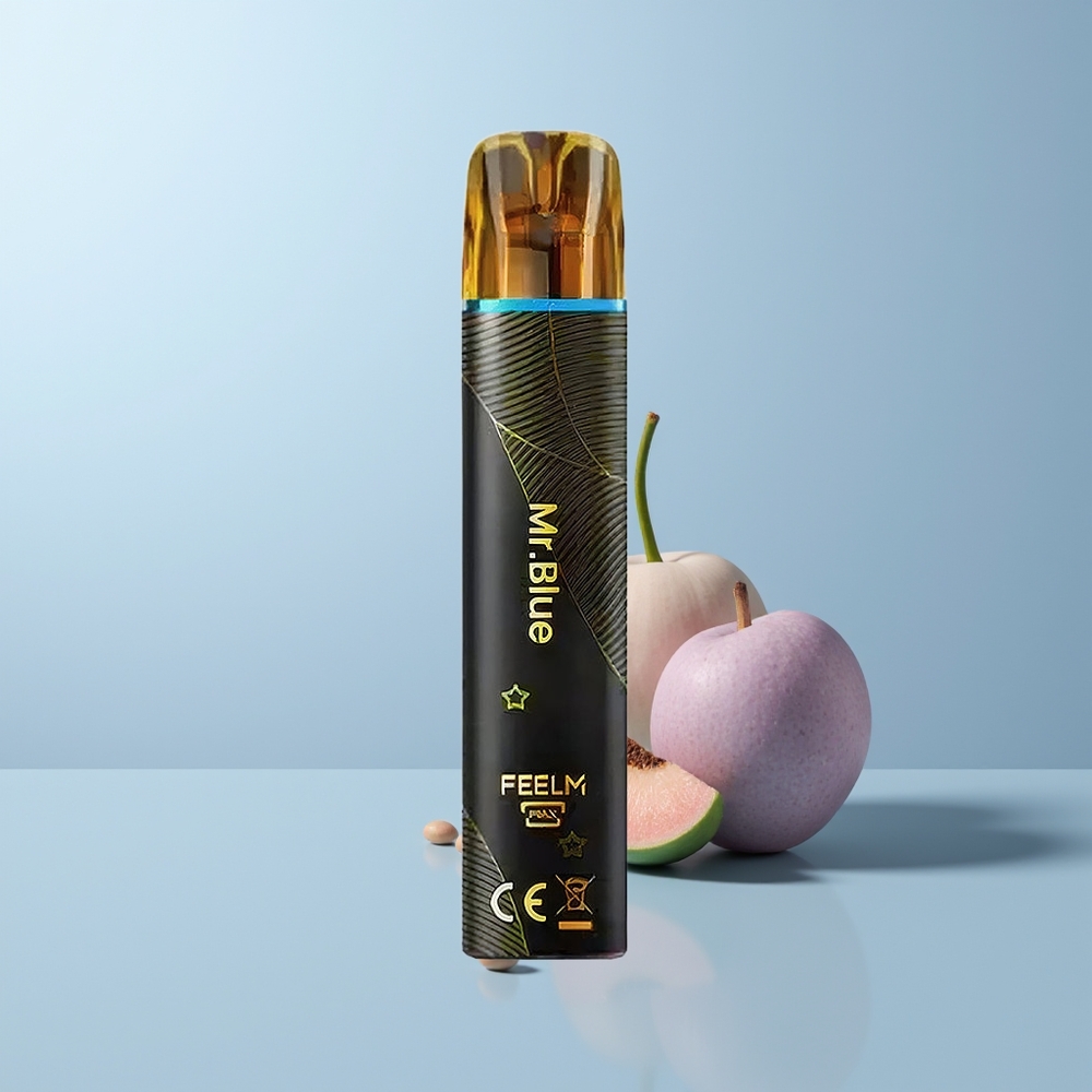 JNR Black&Golden 600+200 Puffs De Blauwe 550mAh 2ml Wegwerp Vape