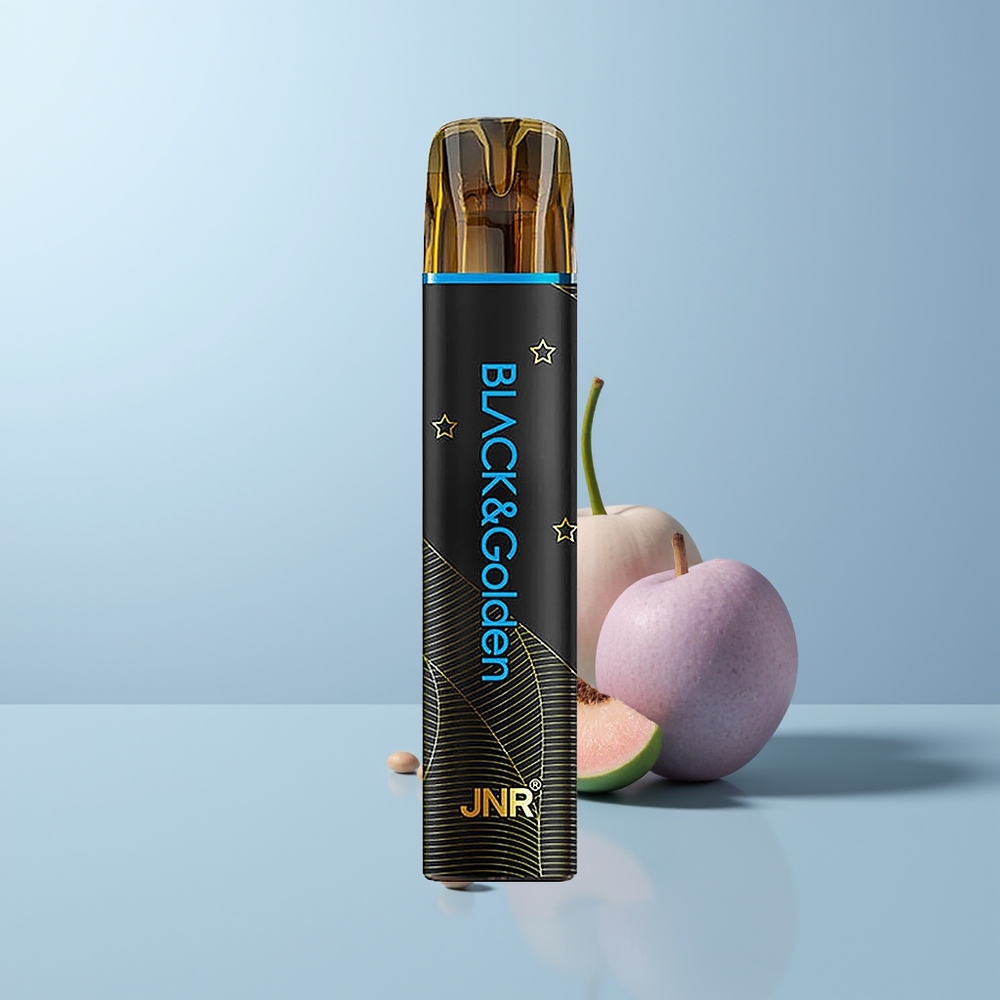 JNR Black&Golden 600+200 Puffs De Blauwe 550mAh 2ml Wegwerp Vape