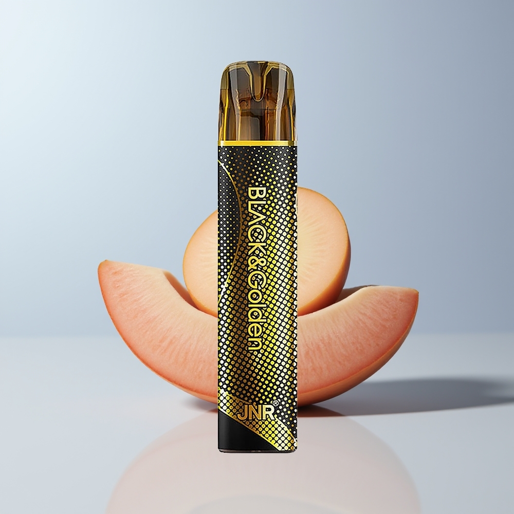 JNR Black&Golden 600+200 Puffs Drievoudige Mango 550mAh 2ml