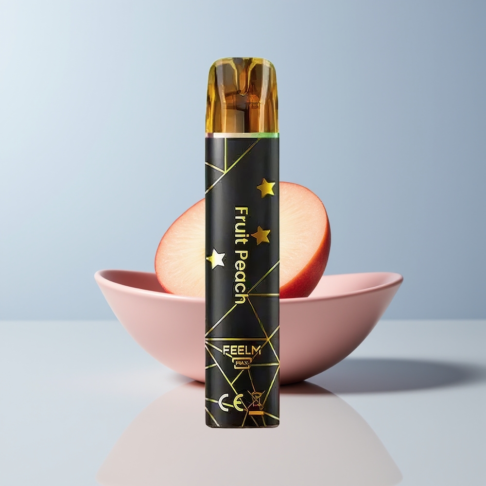 JNR Black&Golden 600+200 Puffs Perzik 550mAh 2ml Wegwerp Vape