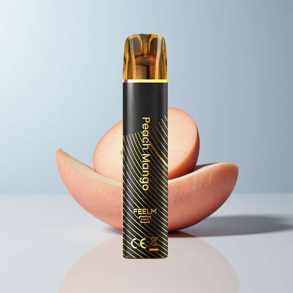 JNR Black&Golden 600+200 Puffs Perzik Mango 550mAh 2ml