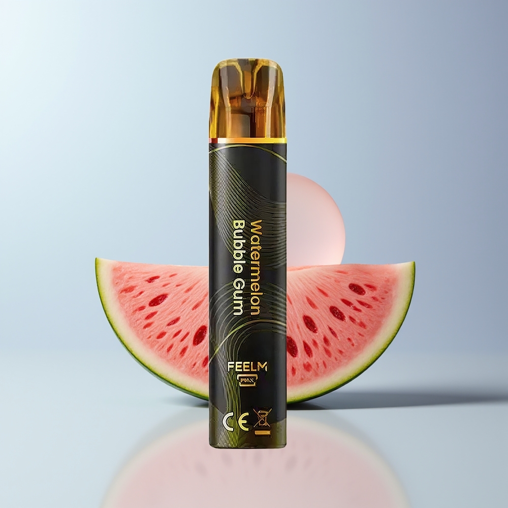 JNR Black&Golden 600+200 Puffs Watermeloen Bubble Gum 550mAh 2ml
