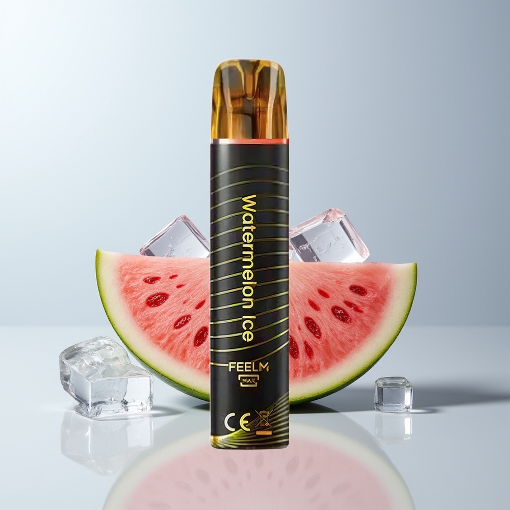 JNR Black&Golden 600+200 Puffs Watermeloen IJs 550mAh 2ml