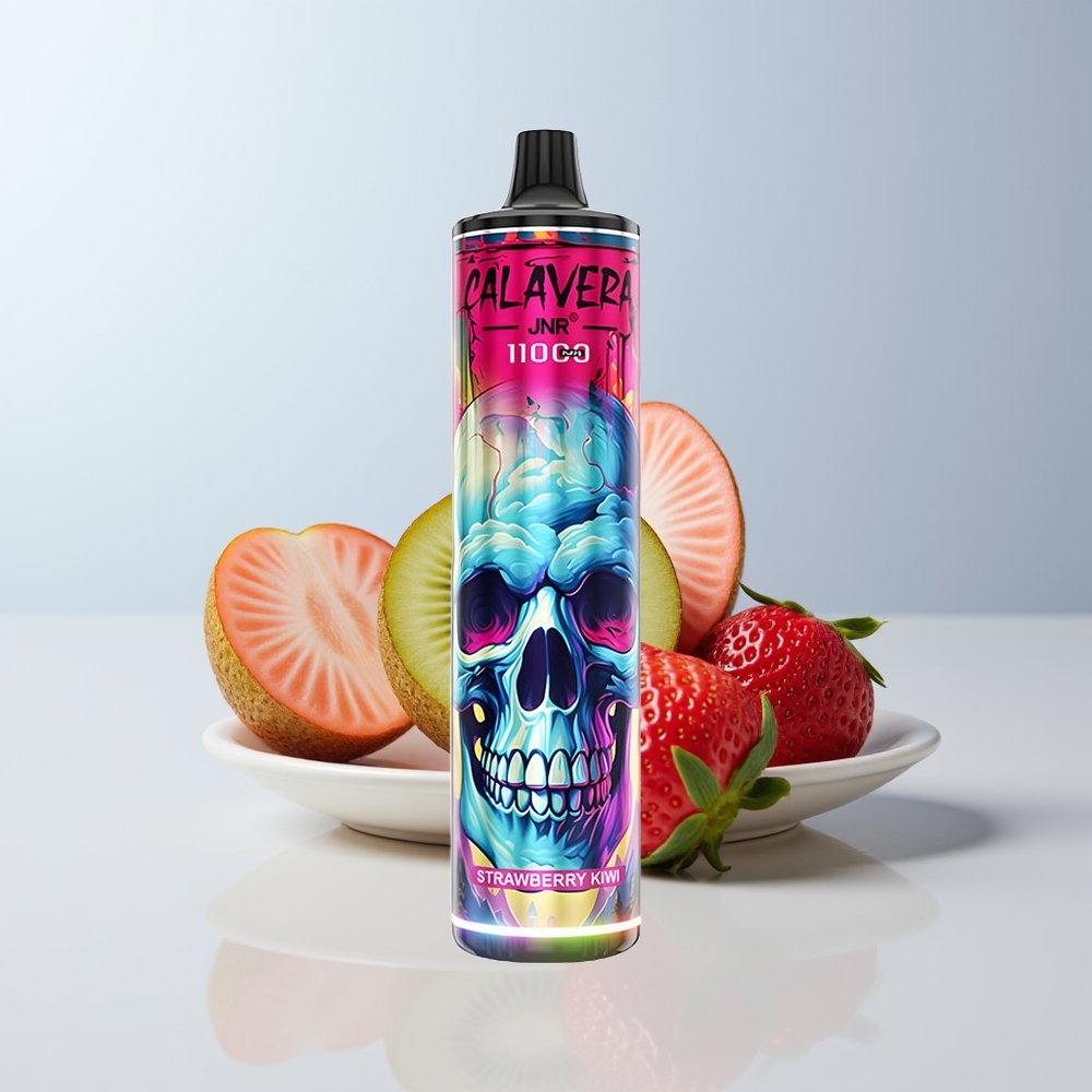 JNR Calavera 11000 Puffs Aardbei Kiwi Type-C 850 mAh