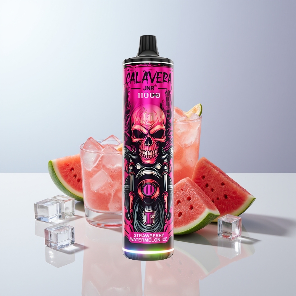 JNR Calavera 11000 Puffs Aardbei Watermeloen IJs Type-C 850mAh