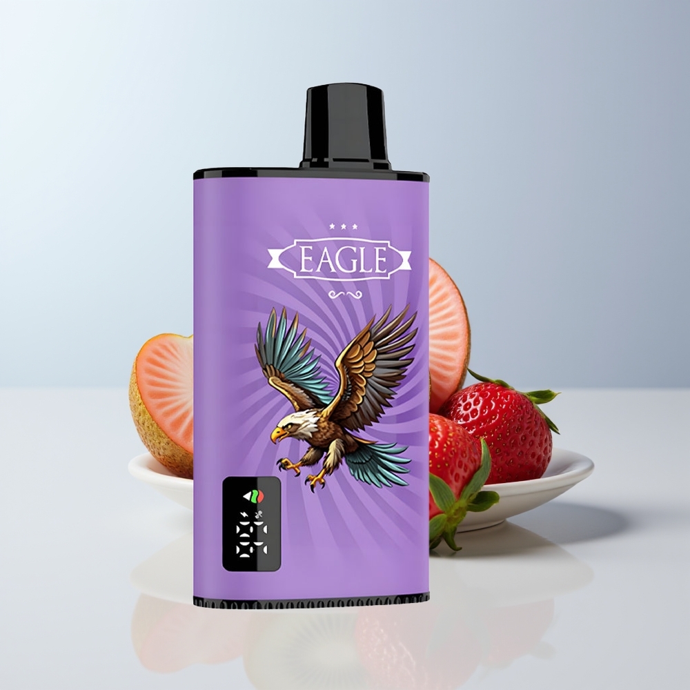 JNR EAGLE Smart 23000 Puffs Aardbei Kiwi Digitale Scherm 1.0ohm Mesh Coil