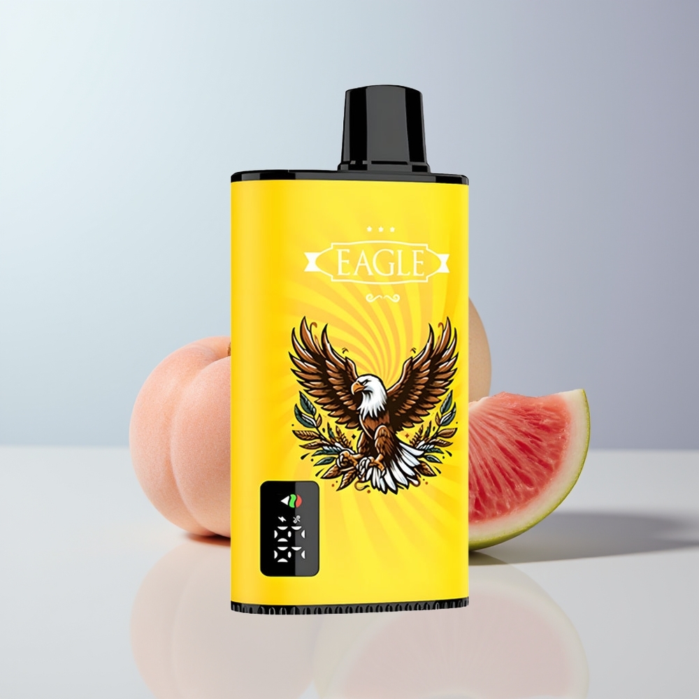 JNR EAGLE Smart 23000 Puffs Perzik Mango Watermelon Digitale Scherm Aanpasbare Luchtstroom