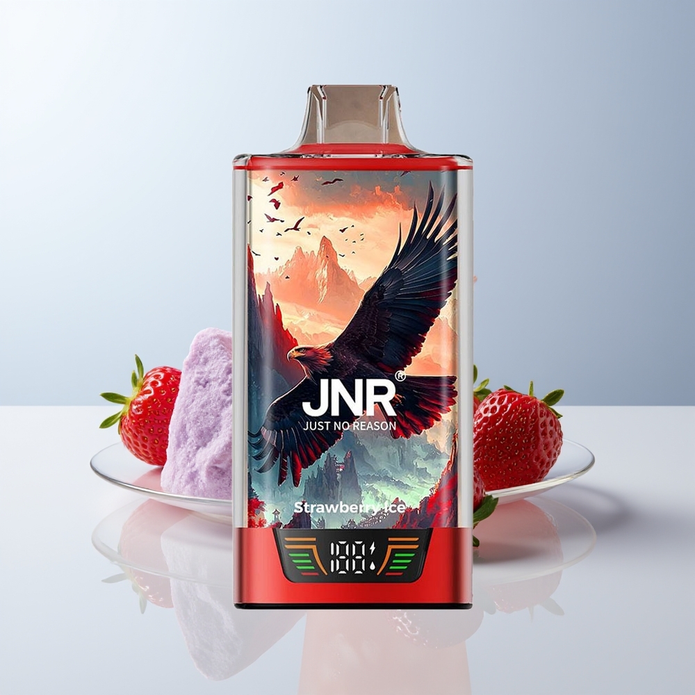 JNR Falcon Pro 28000 Puffs Aardbei IJs 30ml 950mAh