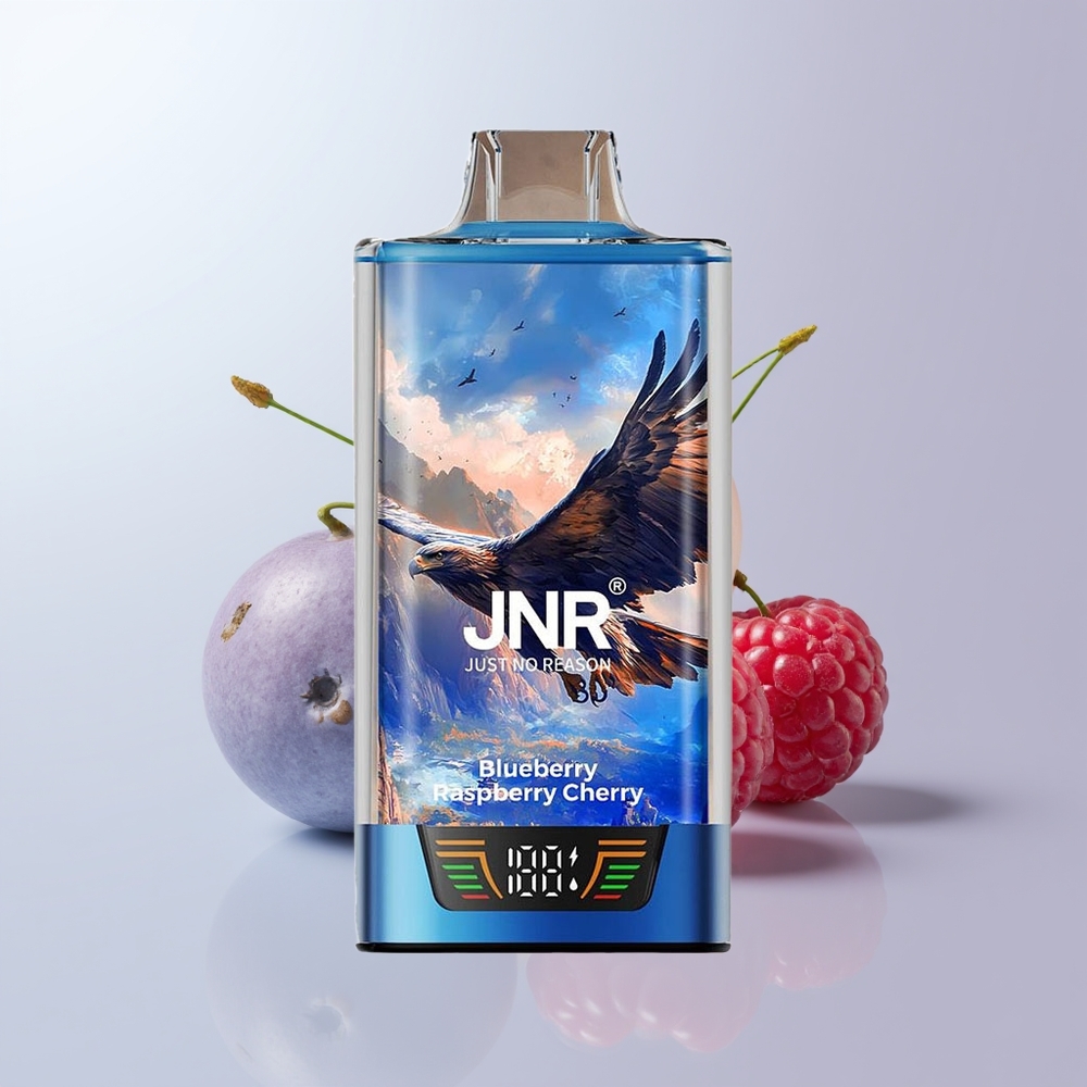 JNR Falcon Pro 28000 Puffs Blauwe Bes Framboos Kers 30ml 950mAh