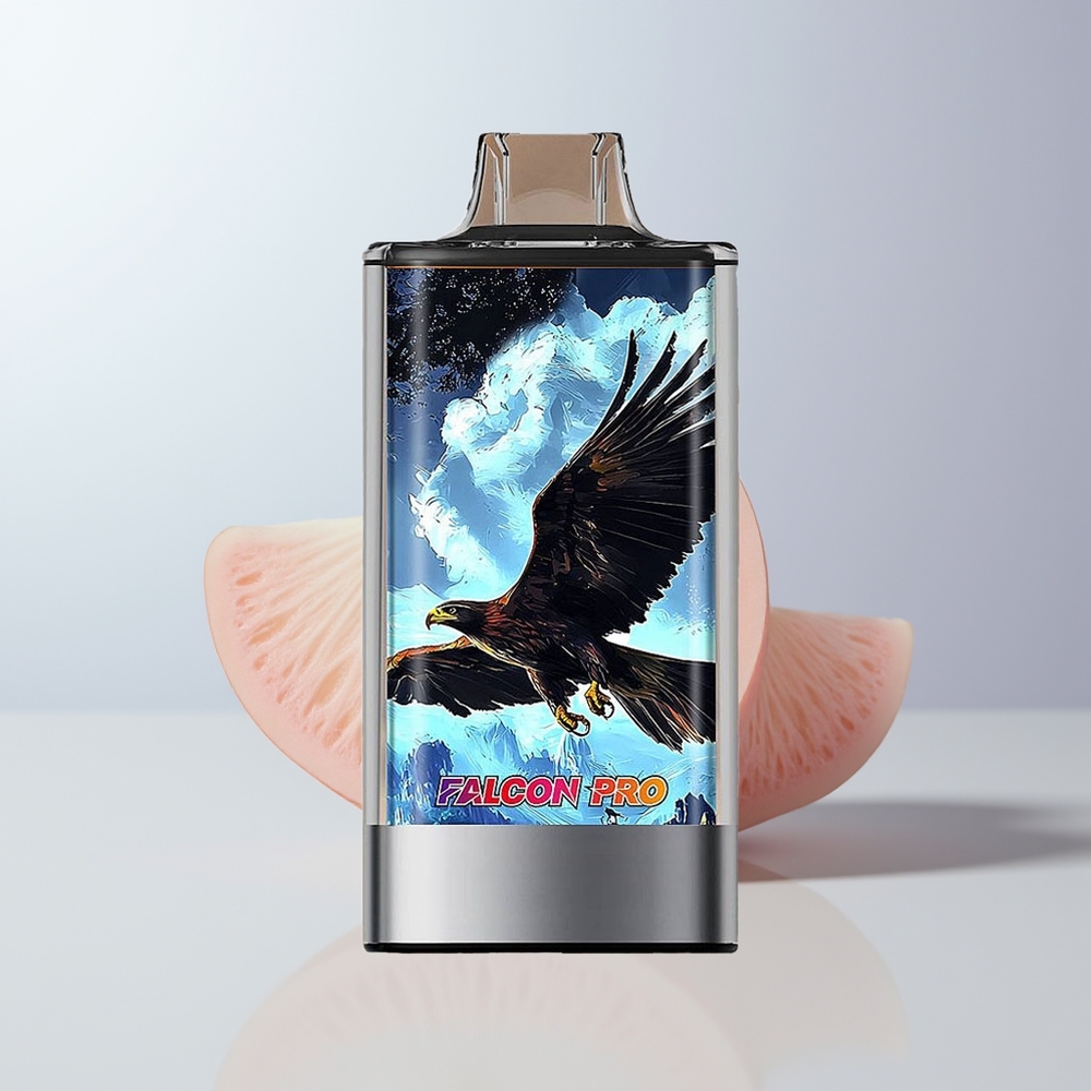 JNR Falcon Pro 28000 Puffs Witte Perzik Razz Dual Mesh 30ml