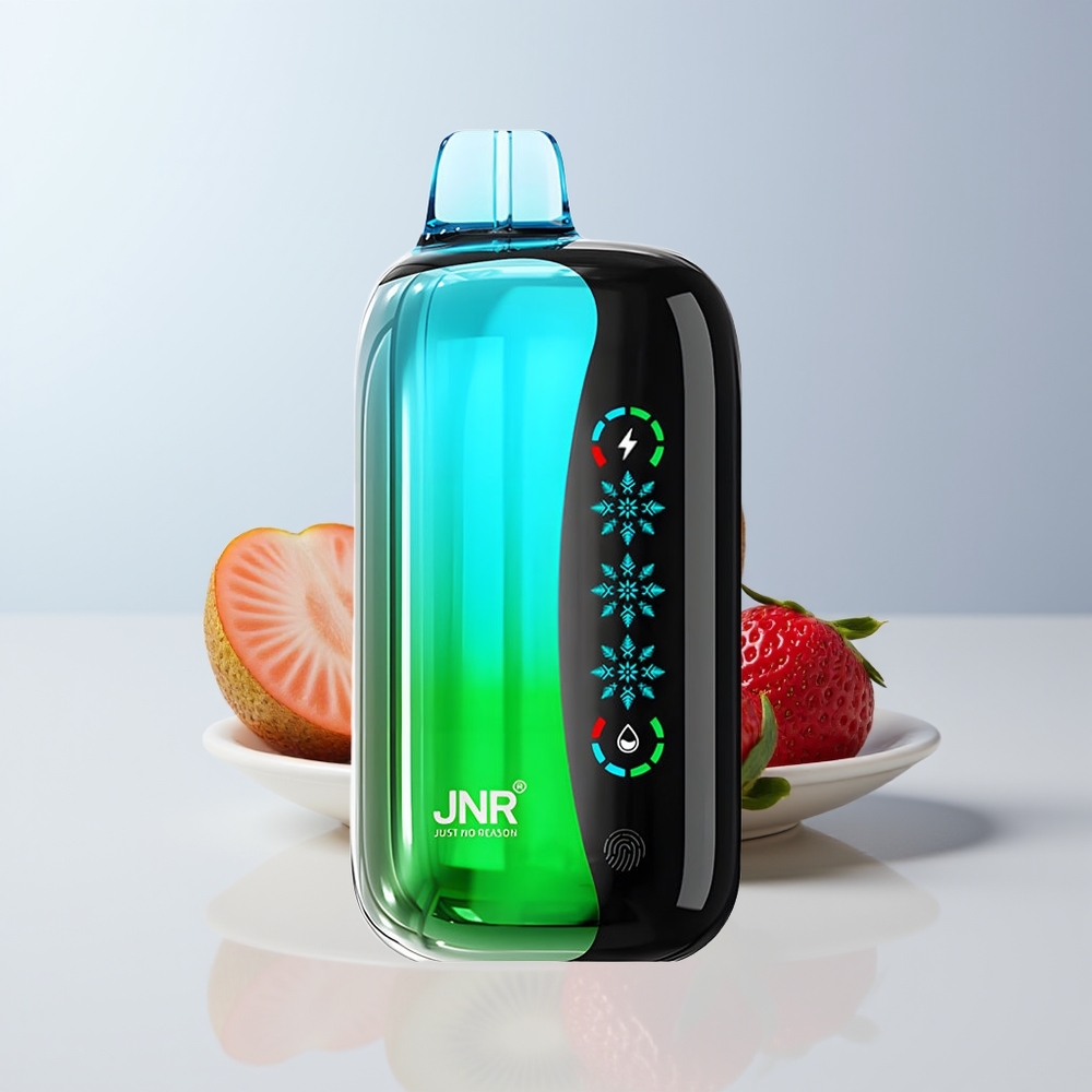 JNR Flex Ice 21000 Puffs Aardbei Kiwi Type-C Luchtstroom