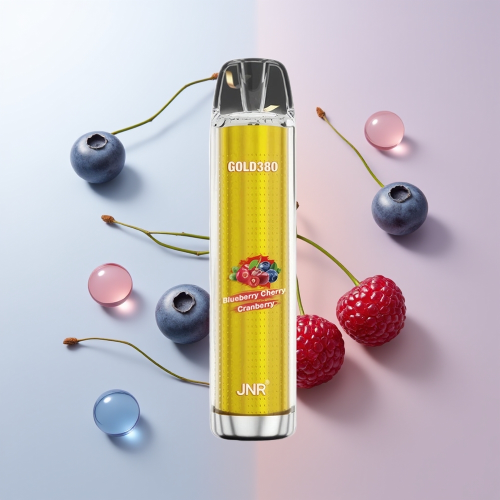 JNR Glod380 6000 Puffs Blauwe Bes Kers Veenbes 1500mAh 1.0ohm Mesh