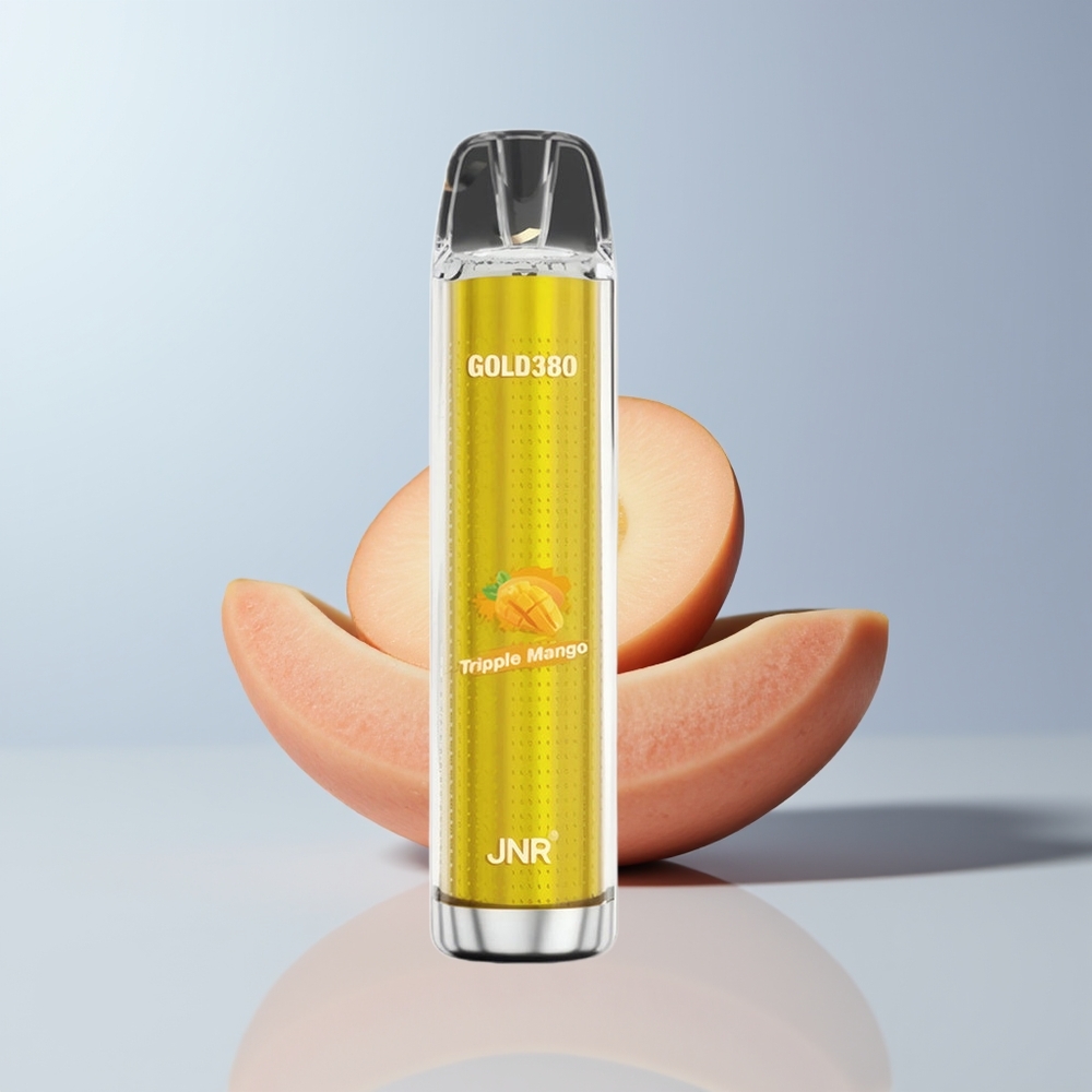 JNR Glod380 6000 Puffs Drievoudige Mango 1500mAh 1.0ohm Mesh