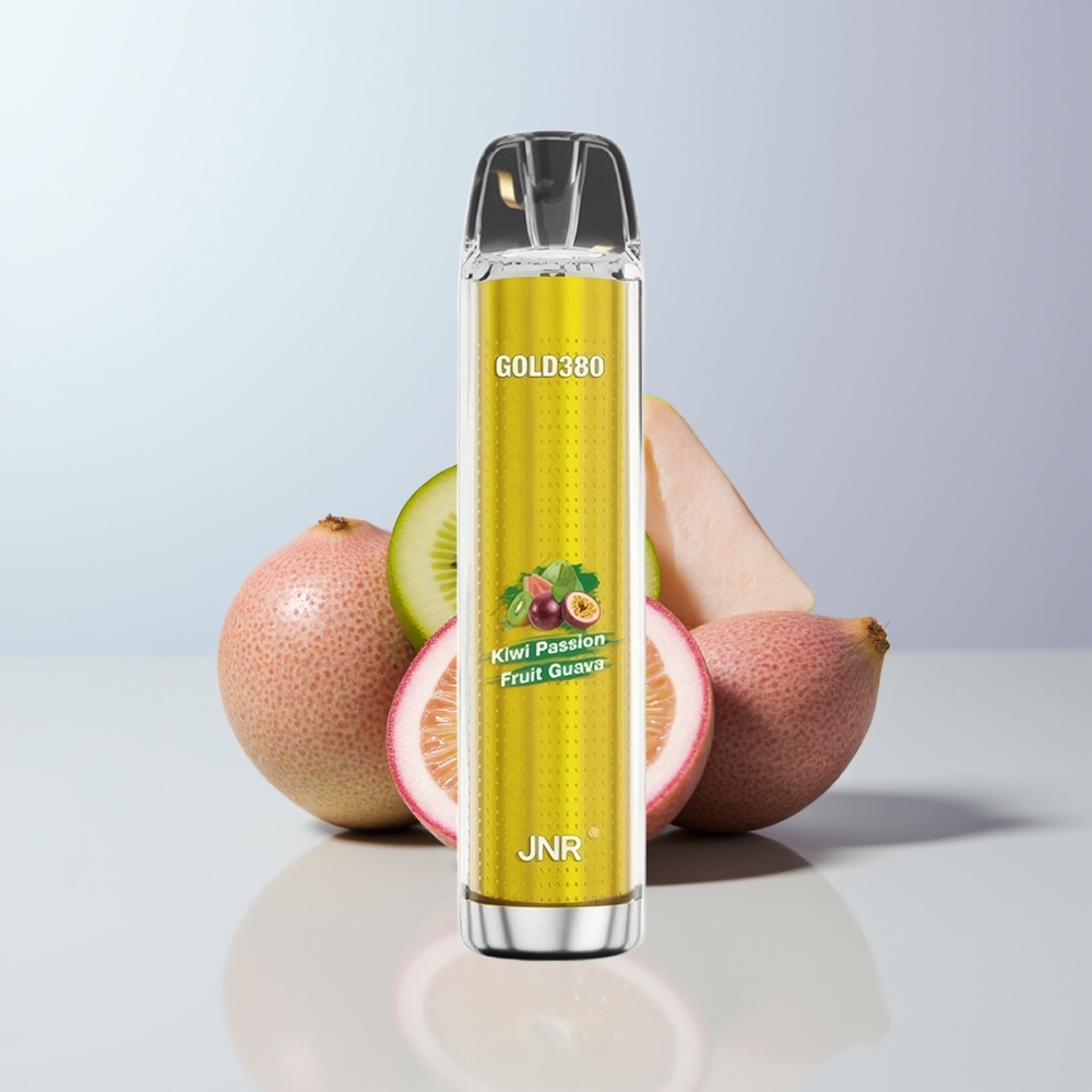 JNR Glod380 6000 Puffs Kiwi Passievrucht Guave 1500mAh 1.0ohm Mesh