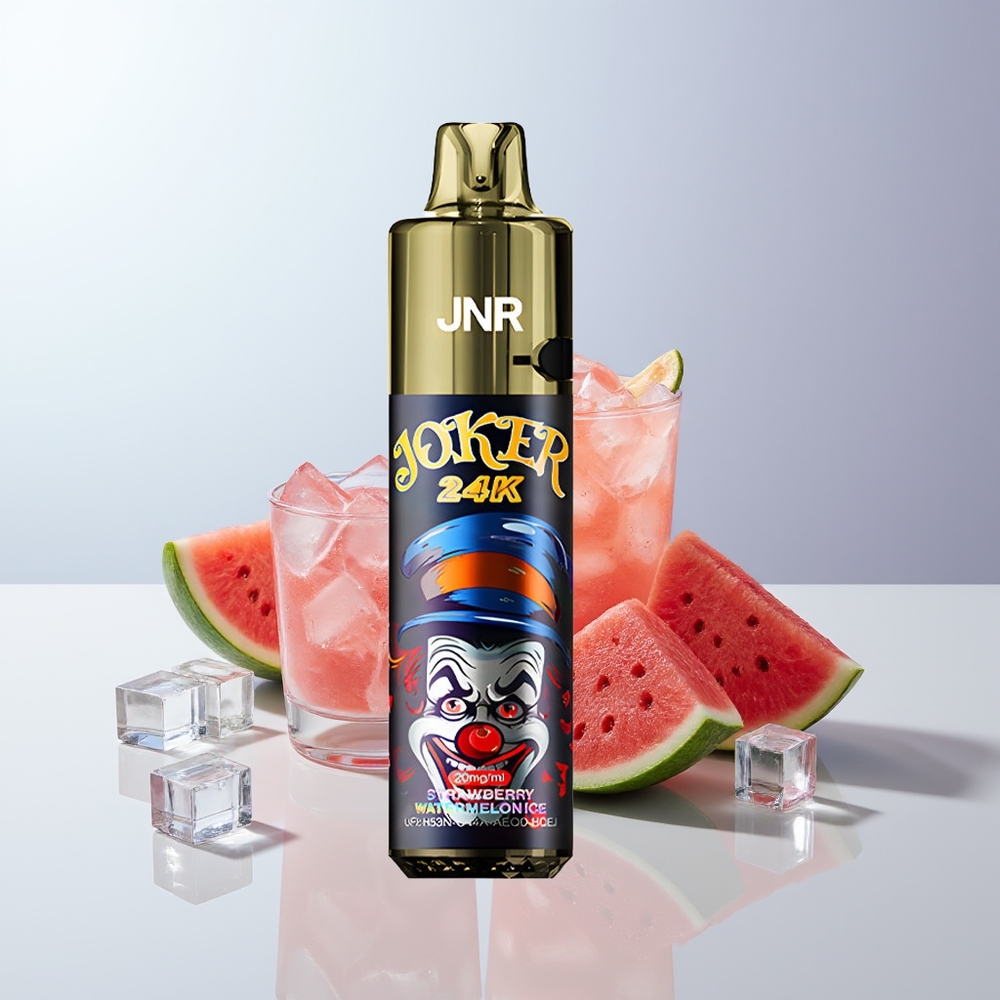 JNR Joker 24K Puffs Aardbei Watermeloen IJs Type-C Oplaadbaar 2% Nicotine