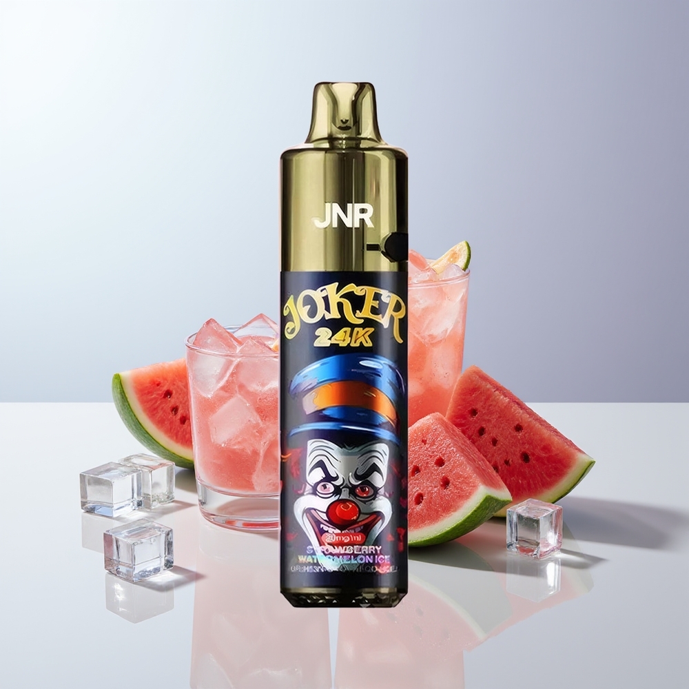 JNR Joker 24K Puffs Aardbei Watermeloen IJs Type-C Oplaadbaar 2% Nicotine