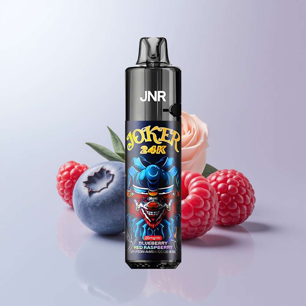JNR Joker 24K Puffs Blauwe Bes Rode Framboos 2% Nicotine 800mAh