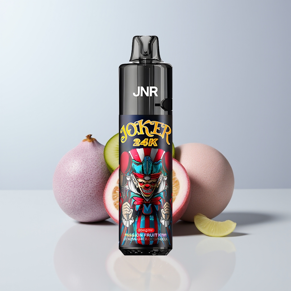 JNR Joker 24K Puffs Passievrucht Kiwi Zichtbare Vloeistofniveaus Type-C Opladen
