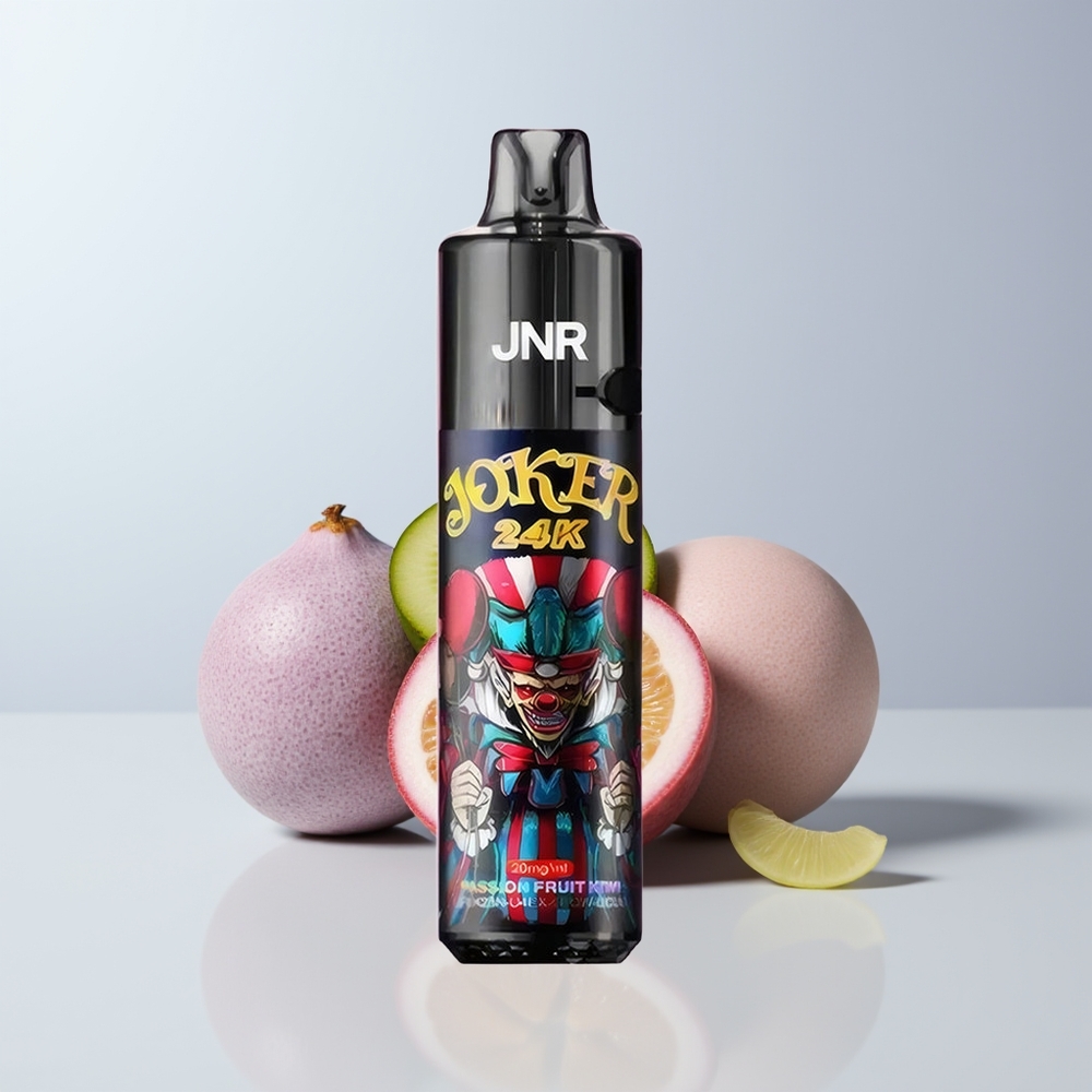 JNR Joker 24K Puffs Passievrucht Kiwi Zichtbare Vloeistofniveaus Type-C Opladen
