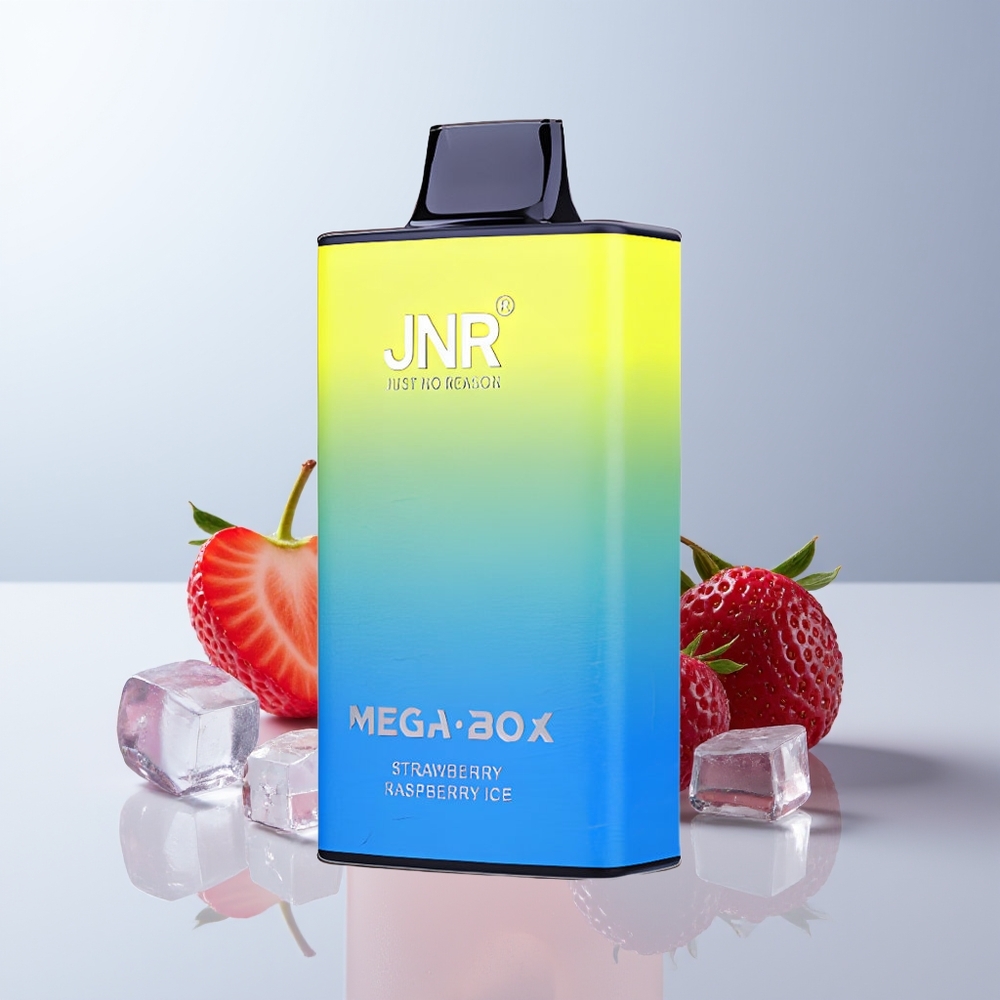 JNR Mega Box 25000 Puffs Aardbei Framboos IJs 30ml Type-C