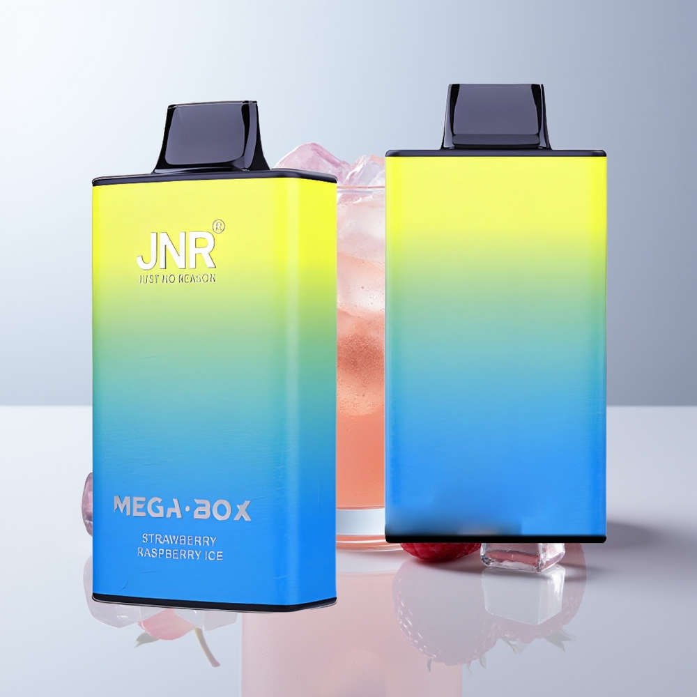 JNR Mega Box 25000 Puffs Aardbei Framboos IJs 30ml Type-C