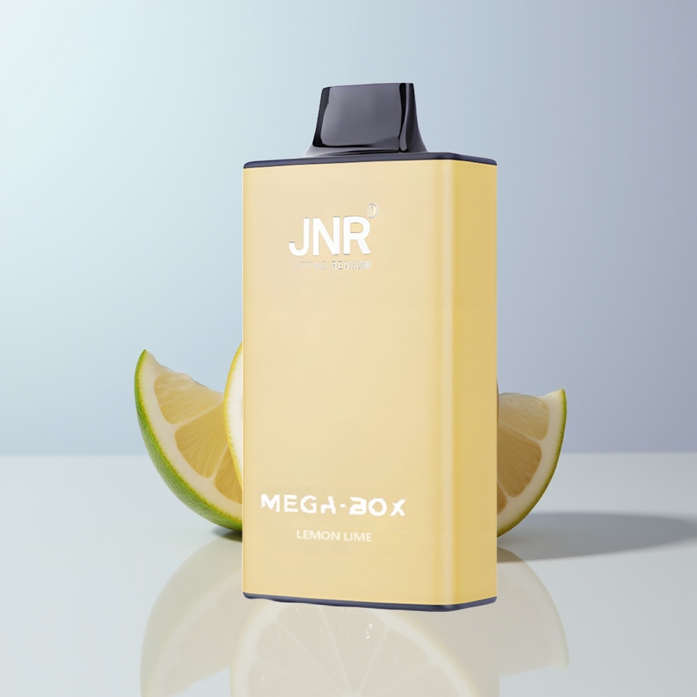 JNR Mega Box 25000 Puffs Citroen & Limoen - 30ml Vloeistof & Dual Mesh Coil