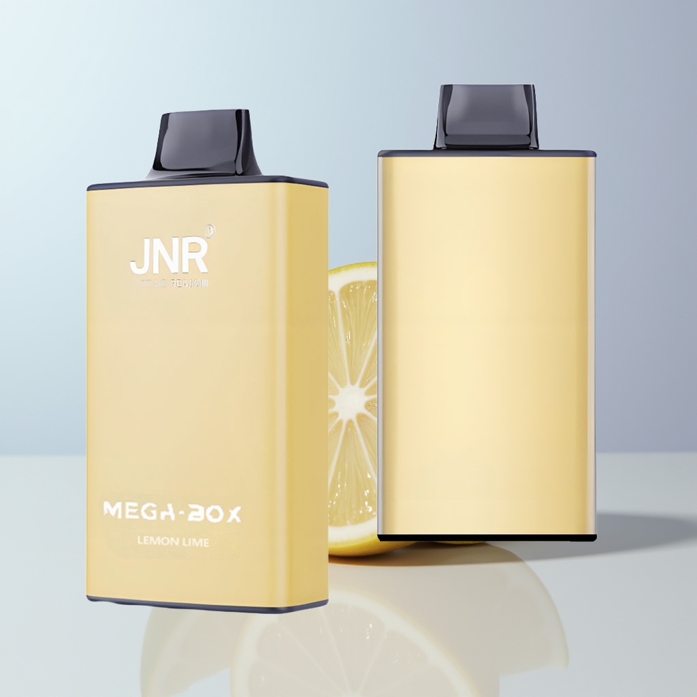 JNR Mega Box 25000 Puffs Citroen & Limoen - 30ml Vloeistof & Dual Mesh Coil