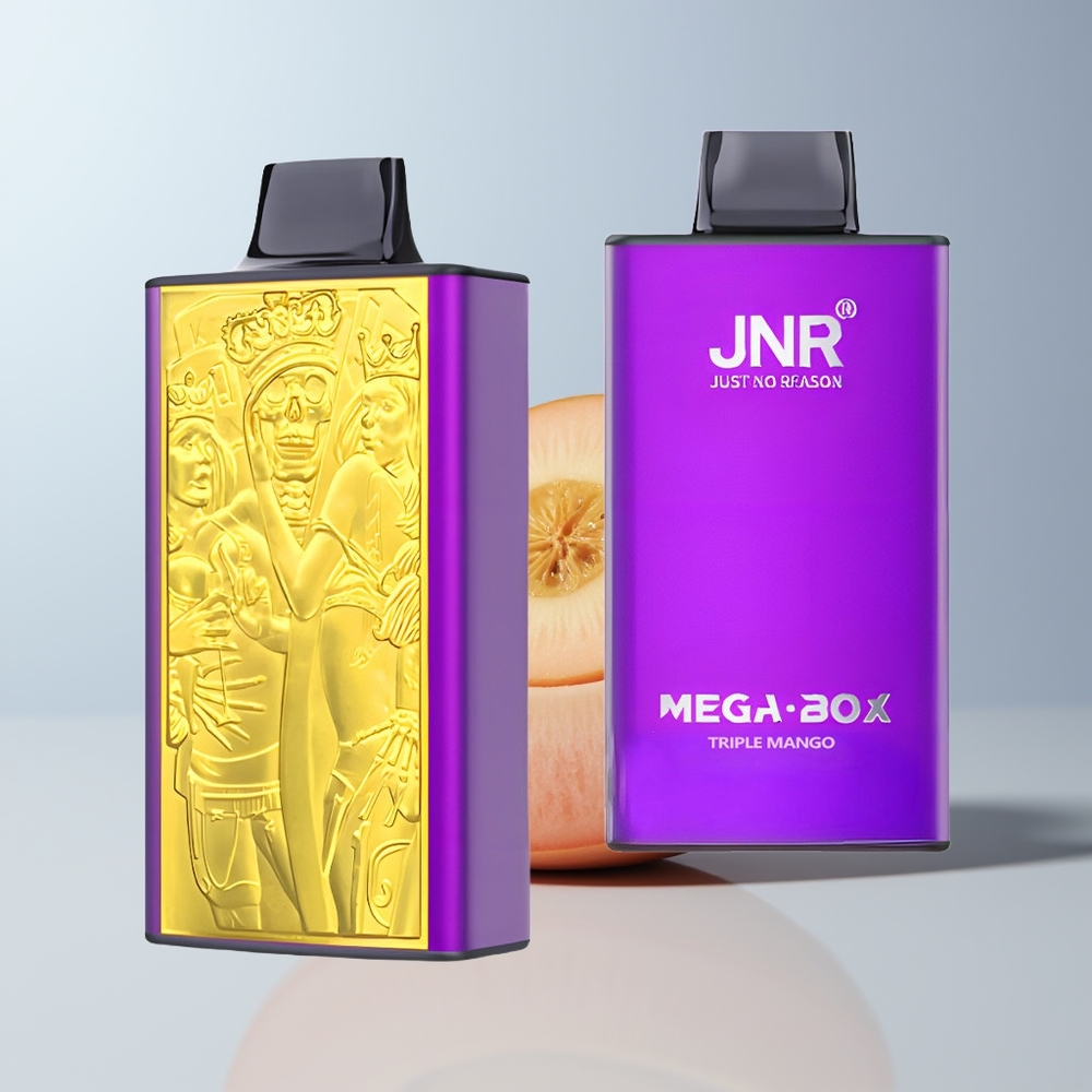 JNR Mega Box 25000 Puffs Drievoudige Mango Type-C & Dual Mesh