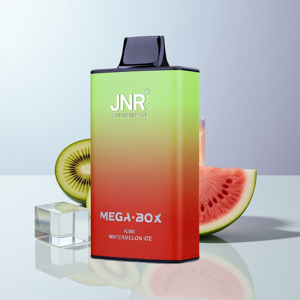 JNR Mega Box 25000 Puffs Kiwi Watermeloen IJs 30ml Dual Mesh