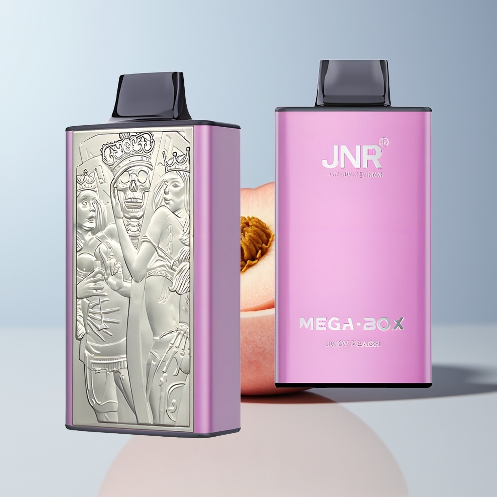 JNR Mega Box 25000 Puffs Sappige Perzik 30ml Dual Mesh