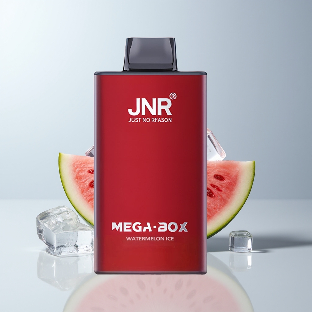 JNR Mega Box 25000 Puffs Watermeloen IJs 30ml Dual Mesh