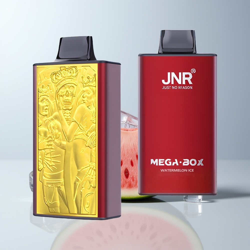 JNR Mega Box 25000 Puffs Watermeloen IJs 30ml Dual Mesh