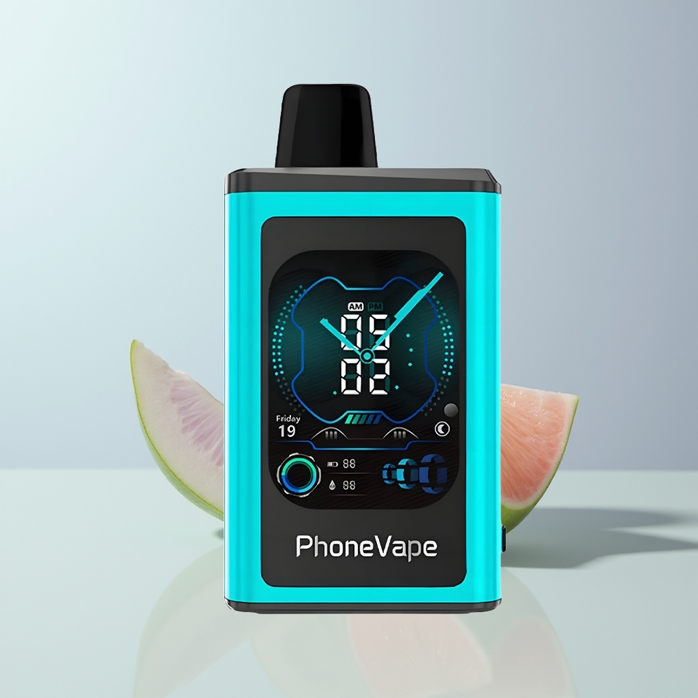 JNR PhoneVape 30000 Puffs Amsterdam Munt Type-C Opladen en Afstelbare Luchtstroom